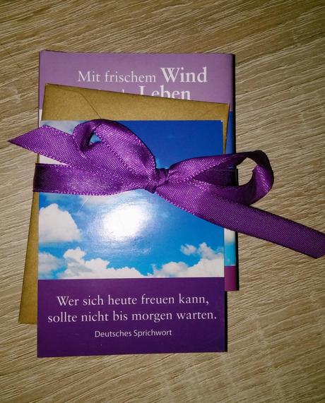 Miniknižka s nemeckými citátmi - darčekové balenie,