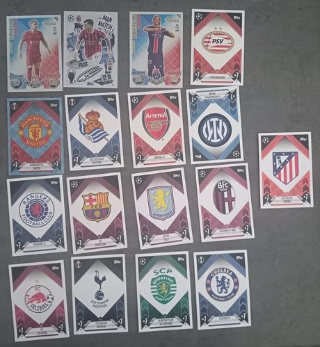 Kartičky match atax, 