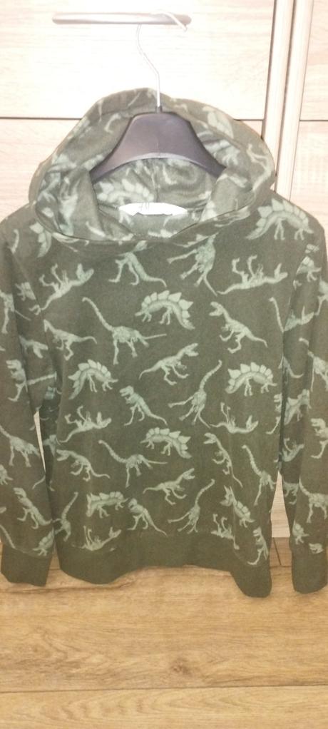 Flísová mikina 134/140, h&m,134