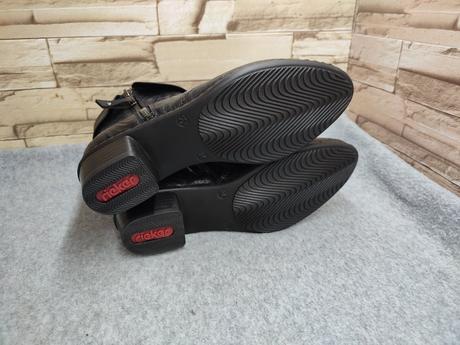 Rieker 36 - dámske kožené členkové topánky, rieker,36