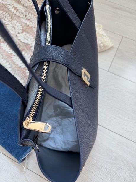 Furla shopper medium tmavomodrá, originál, furla