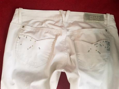 Biele 3/4 nohavice zn.phard, 28