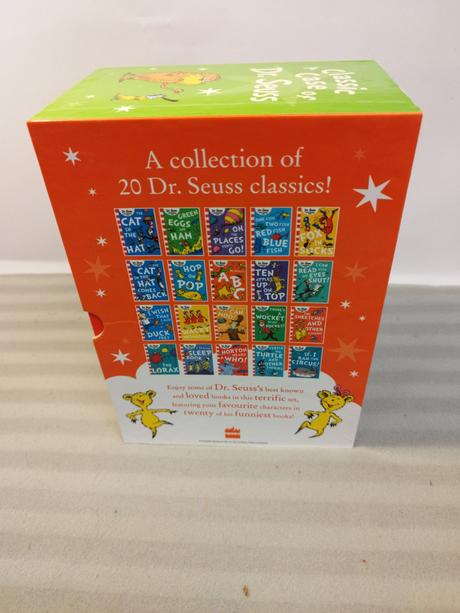Classic case of dr seuss 20 knih nsu23,