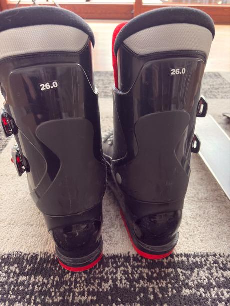 Lyze 150cm a lyziarky 26cm tecnopro, 150-159 cm