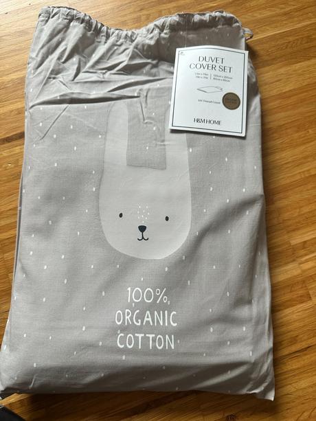 Nové detské posteľné obliečky h&m - zajačik, 