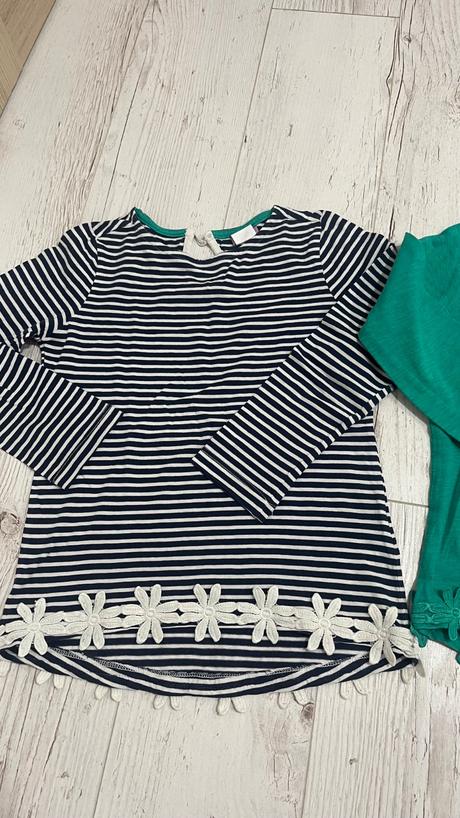 Tričko s dlhým rukavom 122 2ks, f&f,122