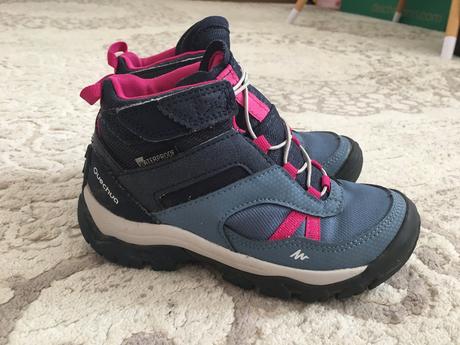 Detské turistické topánky, quechua,28