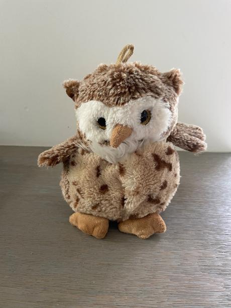 Plyšová sovička, 25cm,