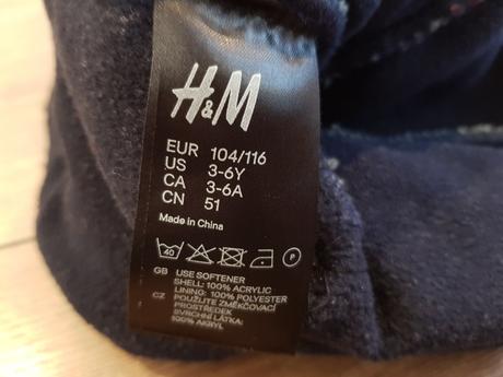 Čiapka na zimu, h&m,116