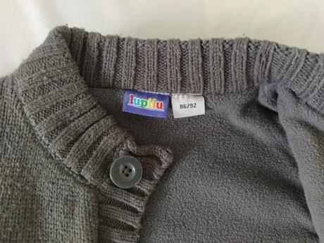 Zatepleny sveter v.86-92, lupilu,92
