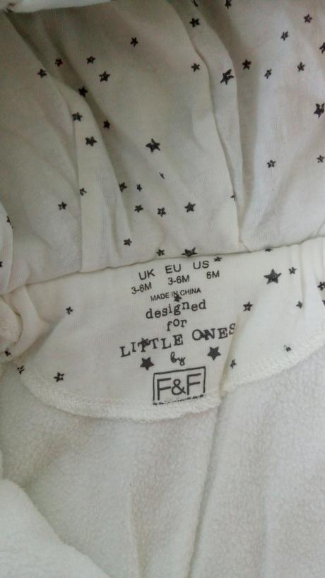 Mackový overal na zimu, f&f,68