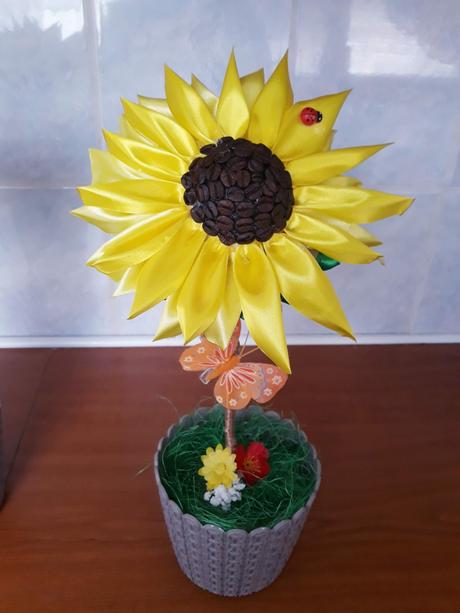 Slnečnicky v črepníčku, 