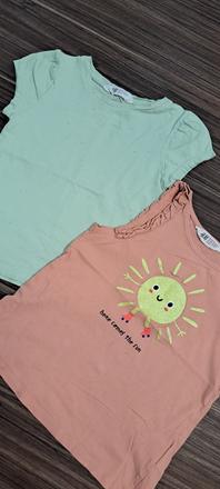 2x tričko, 122–134