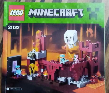 Lego minecraft  netherová pevnosť 21122, 
