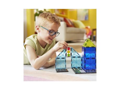 Magna-tiles police patrol, 