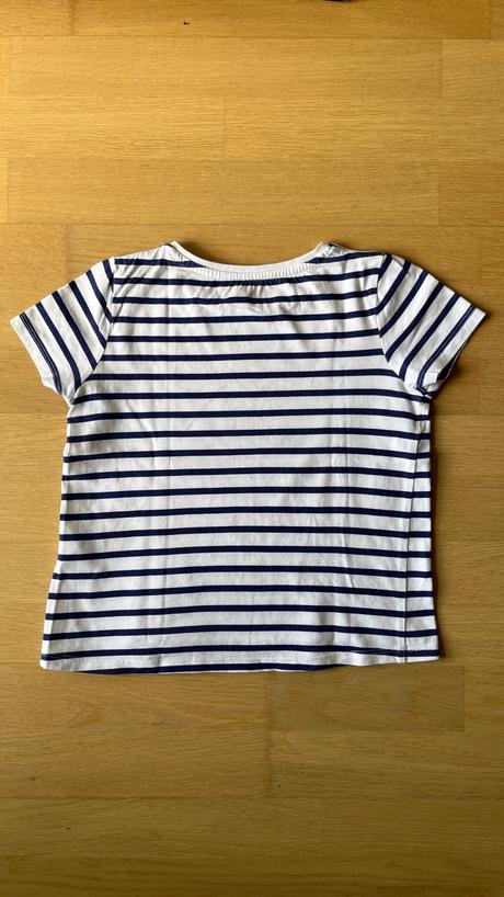 Dievčenské bavlnené tričko veľ.122-128, h&m,122