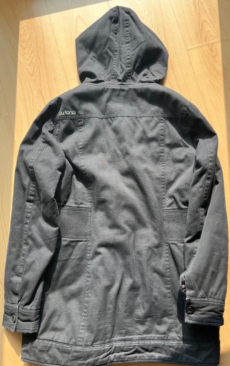 Čierna bunda burton, burton,m
