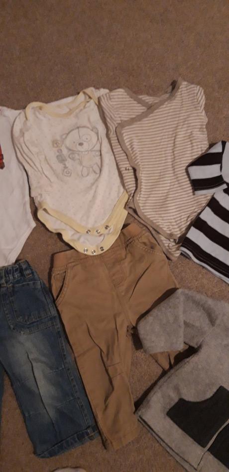 Balík oblečenia pre chlapca 6-9 mesiacov (74), 68–80