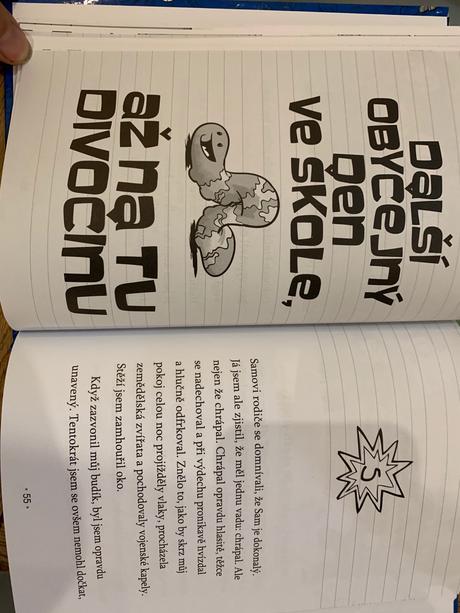 Necitana kniha kaja super fraja,