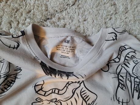 Tričko h&m dvojicky, h&m,122