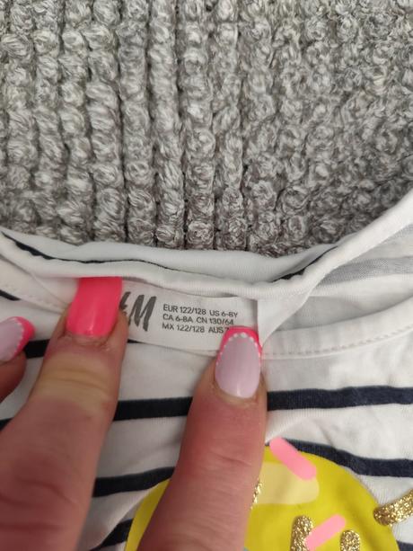 Tielko s nanukom veľ. 122/128, h&m,122