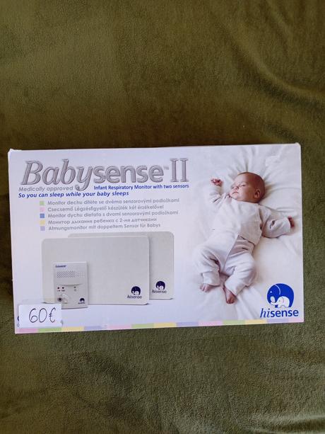 Monitor dychu pre babatka babysense ii, angelcare