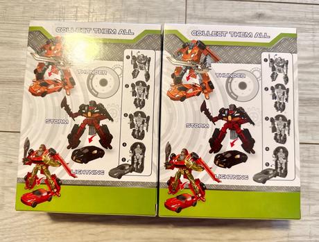 2 ks roboforces - transformation robot, 
