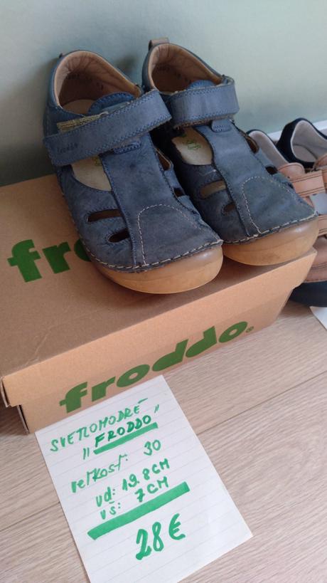 Froddo modré poltopánky, froddo,30