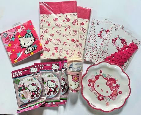 45-dielny párty set hello kitty, 