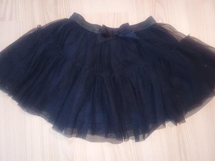 Slávnostná suknicka tilova s trblietkami h&m, h&m,116