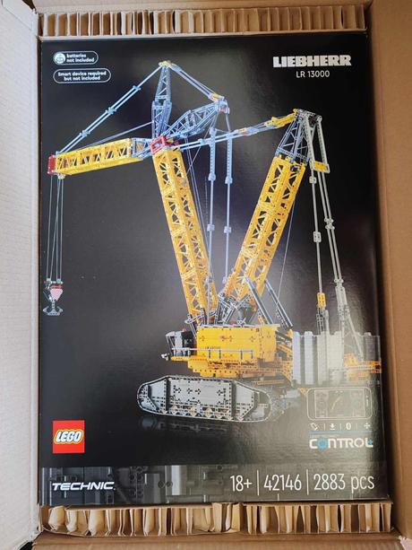 Lego technic 42146 liebherr crawler,