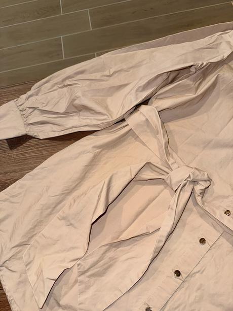 Mohito krásna svetlohnedá košeľa s opaskom, mohito,l