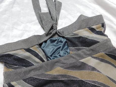 Pekne mini saty/predlzeny top, warehouse,38