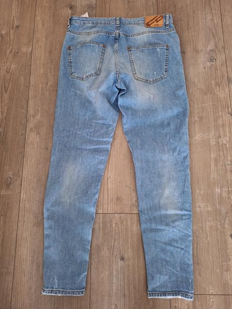 Bledé rifle s dierami, fishbone,28