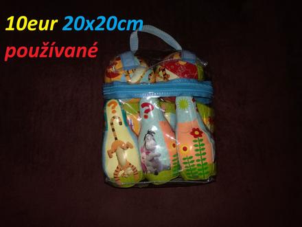 Bowling winnie the pooh (macko pú), hovoriaci elmo, 