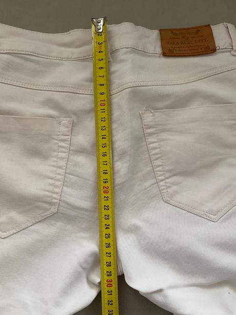 Krásne rifle zara 38 / farba pudrova, zara,38