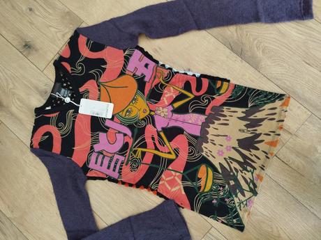 Extravagantný sveter/top guapa, m