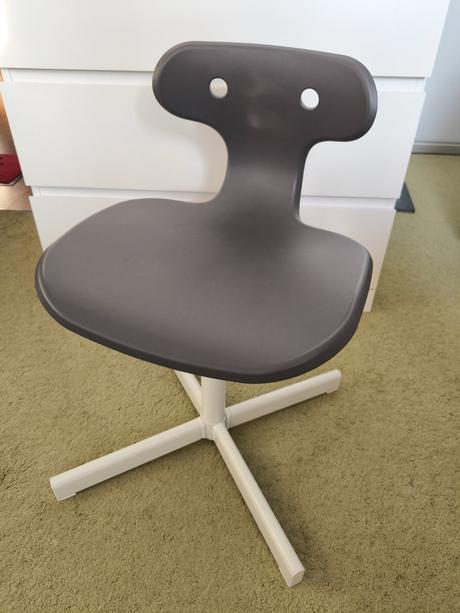 Stolicka ikea siva molte, 