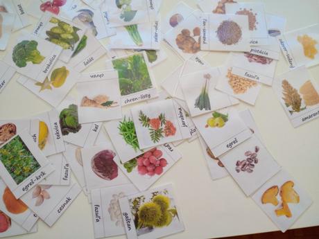 Sada edukačných kartičiek,