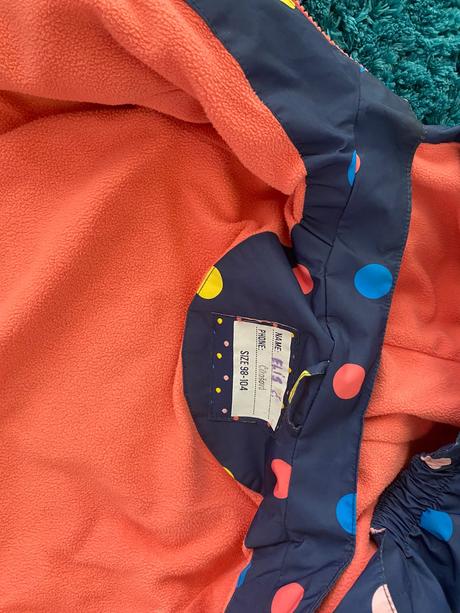 Jarna bunda -dievca-98-104, tchibo,98