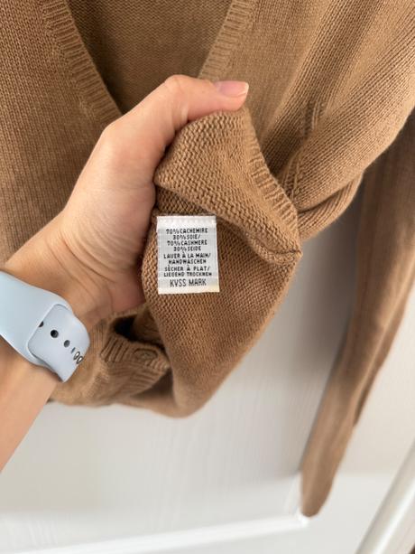 Luxusný kardigan eric bompard  kašmír, hodváb, 