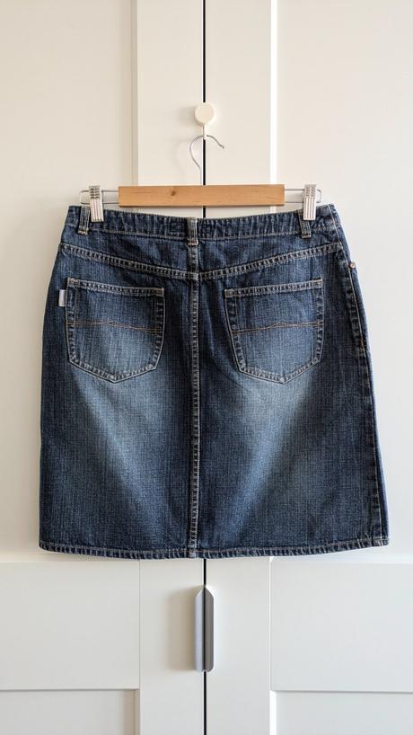 Riflová denim minisukňa esprit, esprit,s