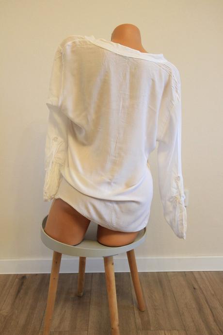 Ľahká oversize viskozova košeľa, xs/s, xs