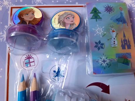 Frozen ľadové kráľovstvo nálepky, pečiatky, 