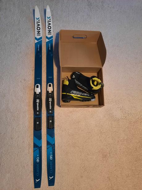 Bežky inovik + topánky fisher, 