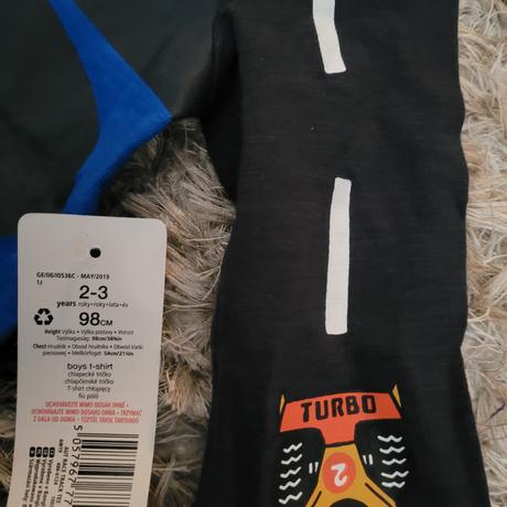 Tričko s formulami, f&f,98