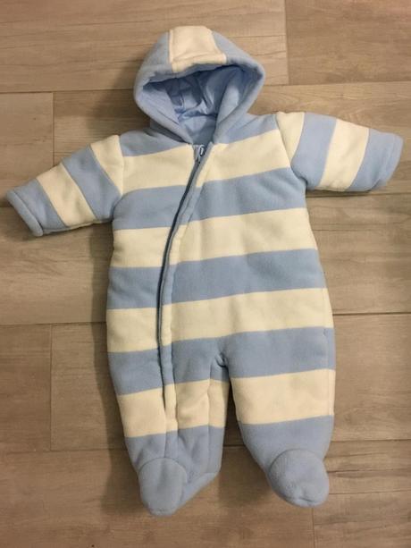 Hrubá flaušová kombinéza, george,68