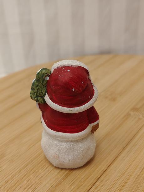 Nová zberat retro vianočná figúrka snehuliak santa, 