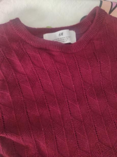 Pletené šaty, h&m,110