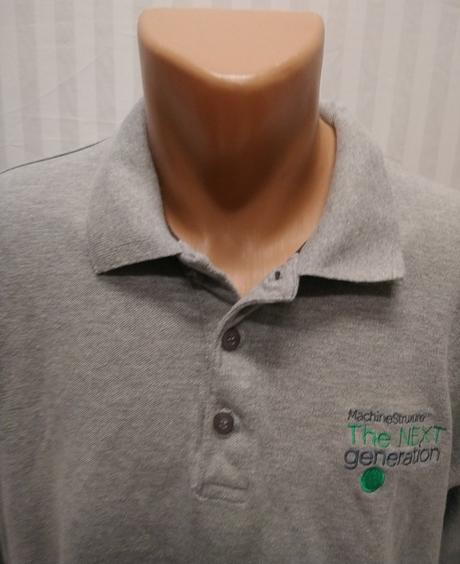 Pánske sivé tričko s golierom, kariban, xl, kariban,xl